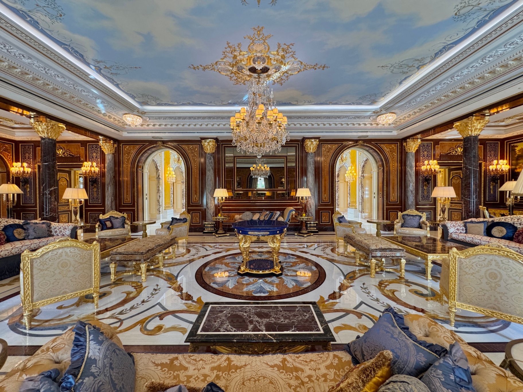 Formal reception room
